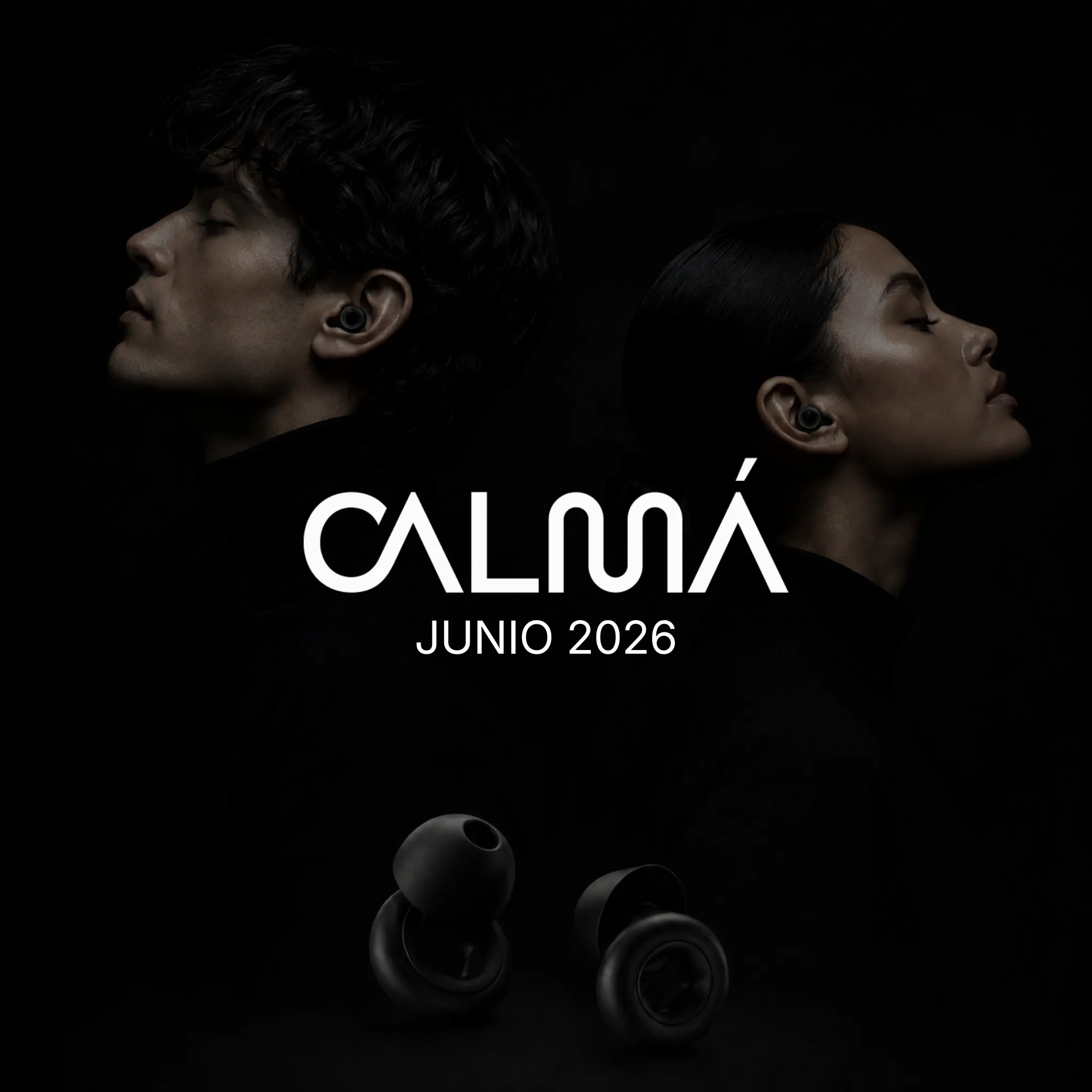 CALMÁ — creativo de campaña en formato cuadrado